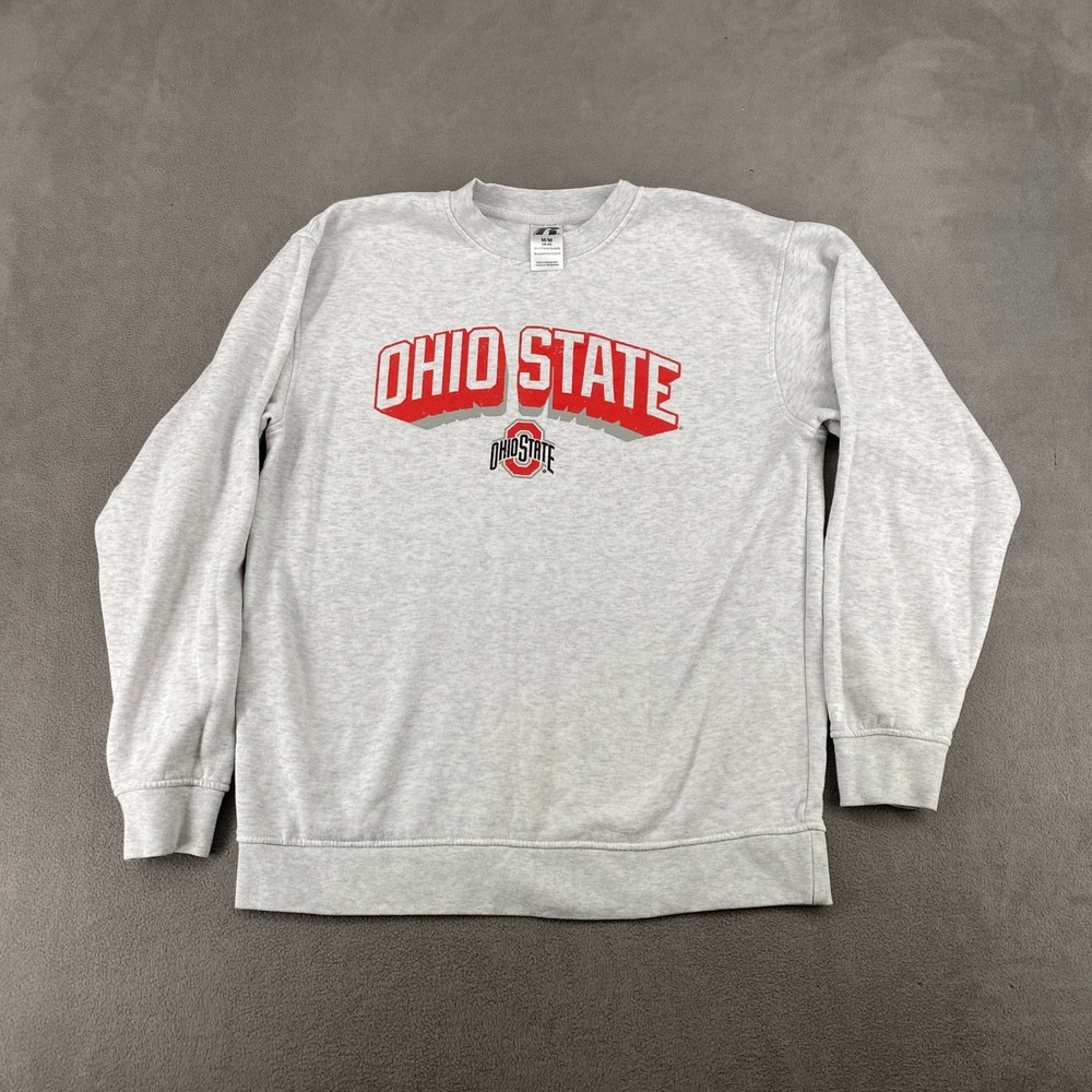 Russell Athletic Ohio State Buckeyes Sweatshirt Mens Medium Gray Crewneck 7156